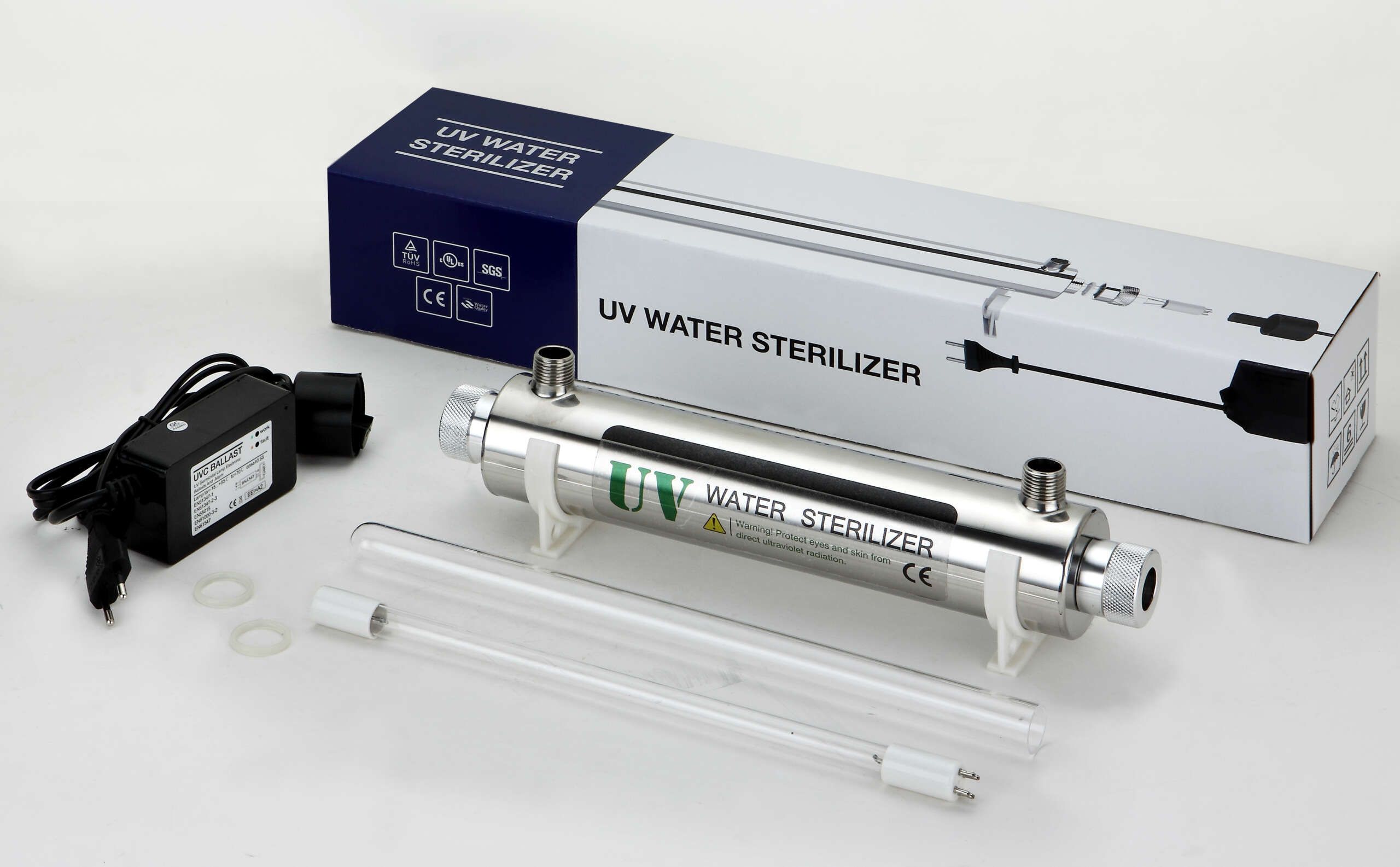 Стерилизатор 8. УФ стерилизатор Sterilizer - uv6gpm - 1" (до 1,8 м3/ч), лампа Philips. УФ стерилизатор Sterilizer - uv6gpm. УФ стерилизатор Sterilizer uv12gpm 1 до 2.5 м3/ч лампа Philips. Стерилизатор UV-6 GPM (SDE-025).